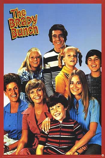 The Brady Bunch FRIDGE MAGNET movie poster 