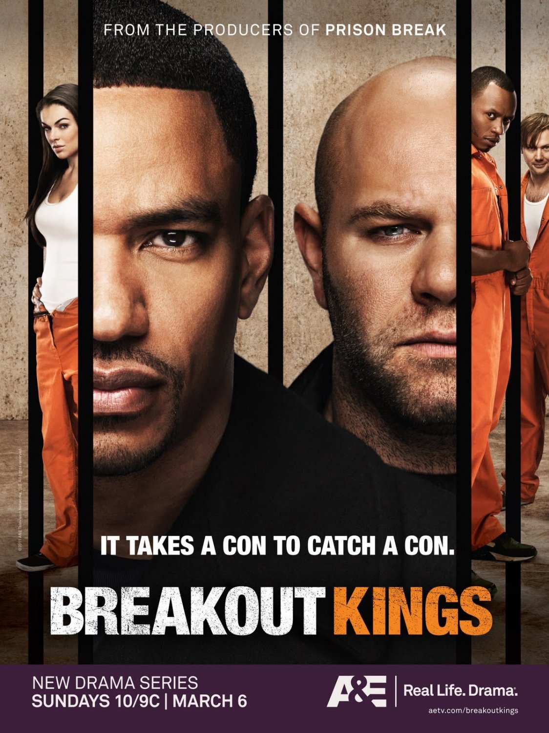 Extra Large TV Poster Image for Breakout Kings (#1 of 2)