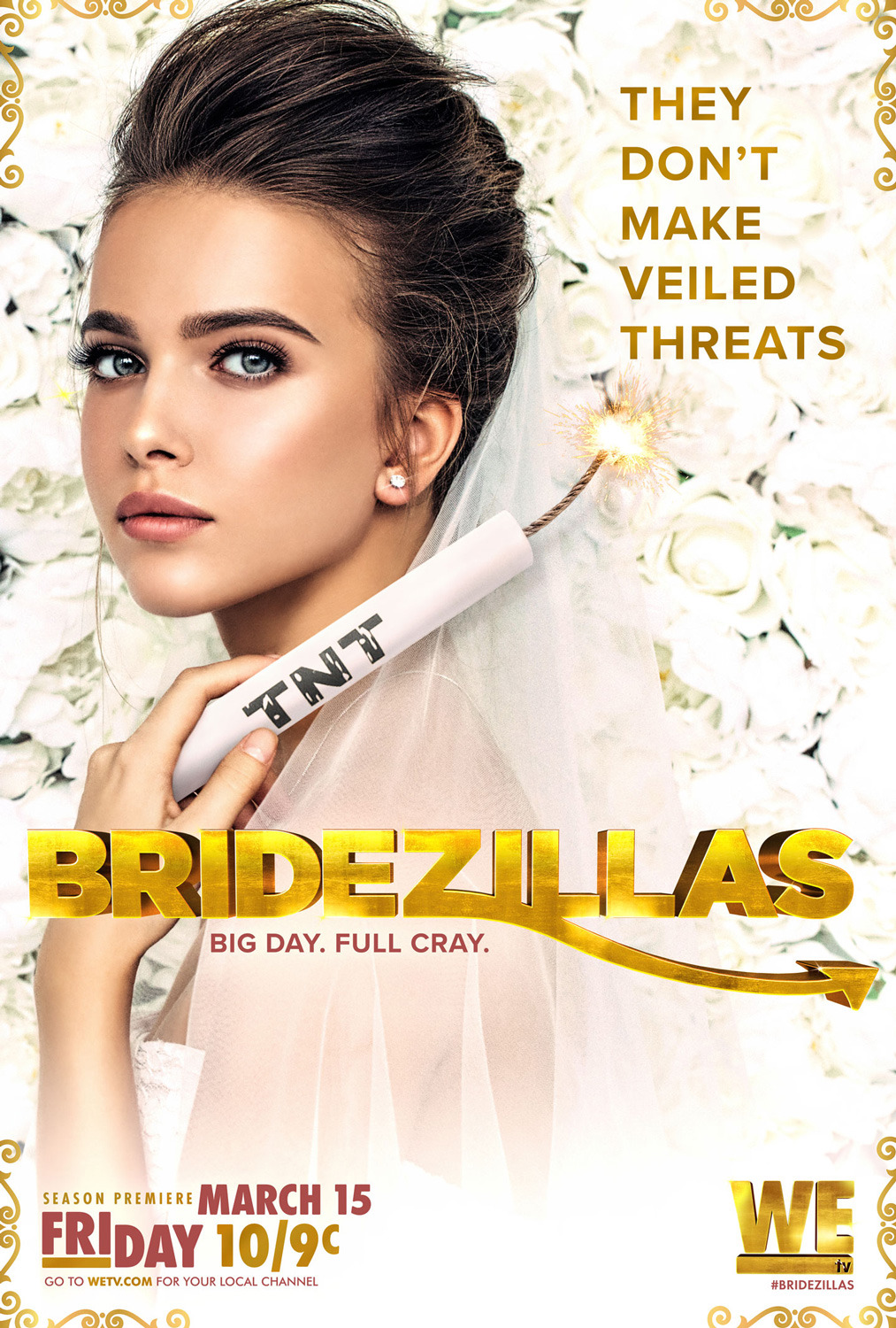 Extra Large TV Poster Image for Bridezillas 