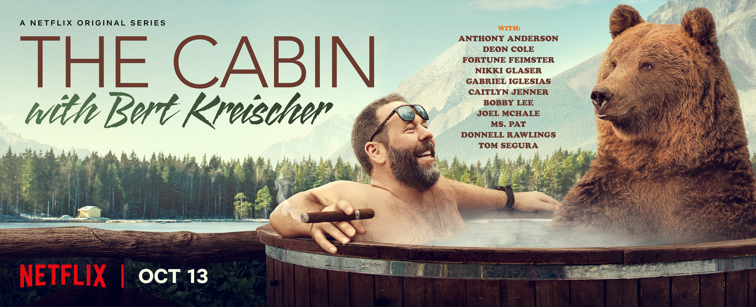 Extra Large TV Poster Image for The Cabin with Bert Kreischer (#2 of 2)