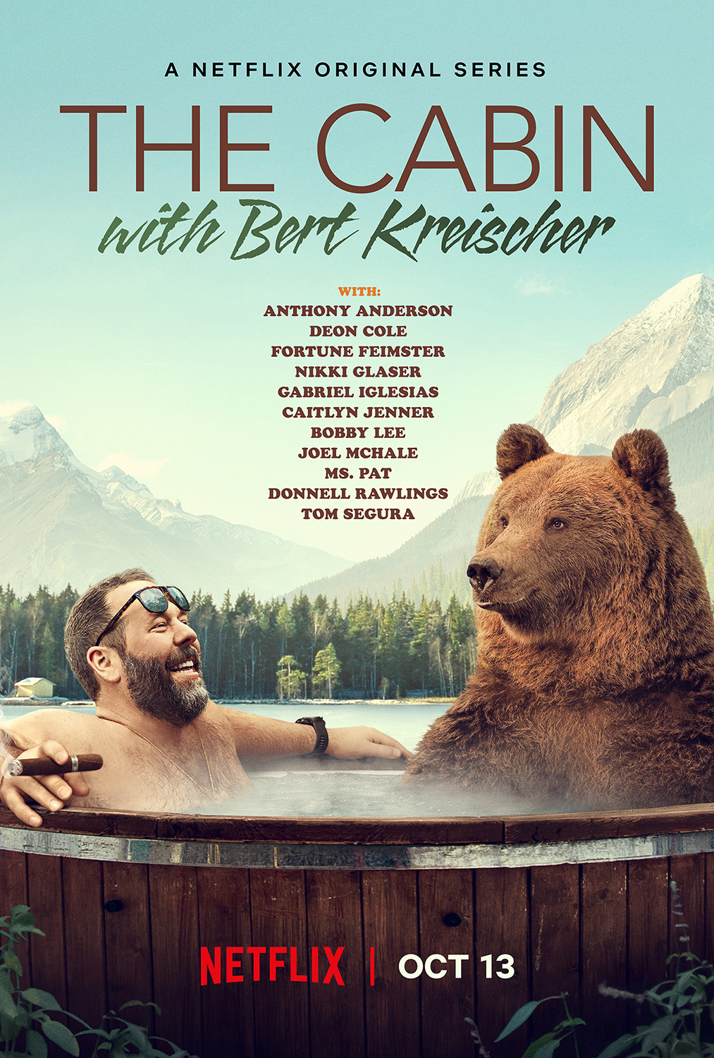 Extra Large TV Poster Image for The Cabin with Bert Kreischer (#1 of 2)
