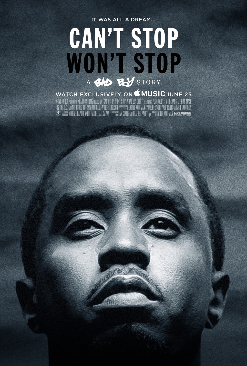 Extra Large TV Poster Image for Can't Stop, Won't Stop: The Bad Boy Story 