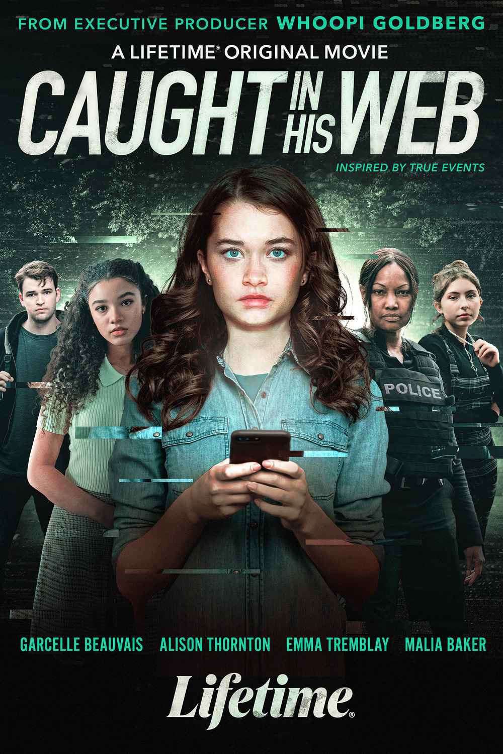 Extra Large Movie Poster Image for Caught in His Web 