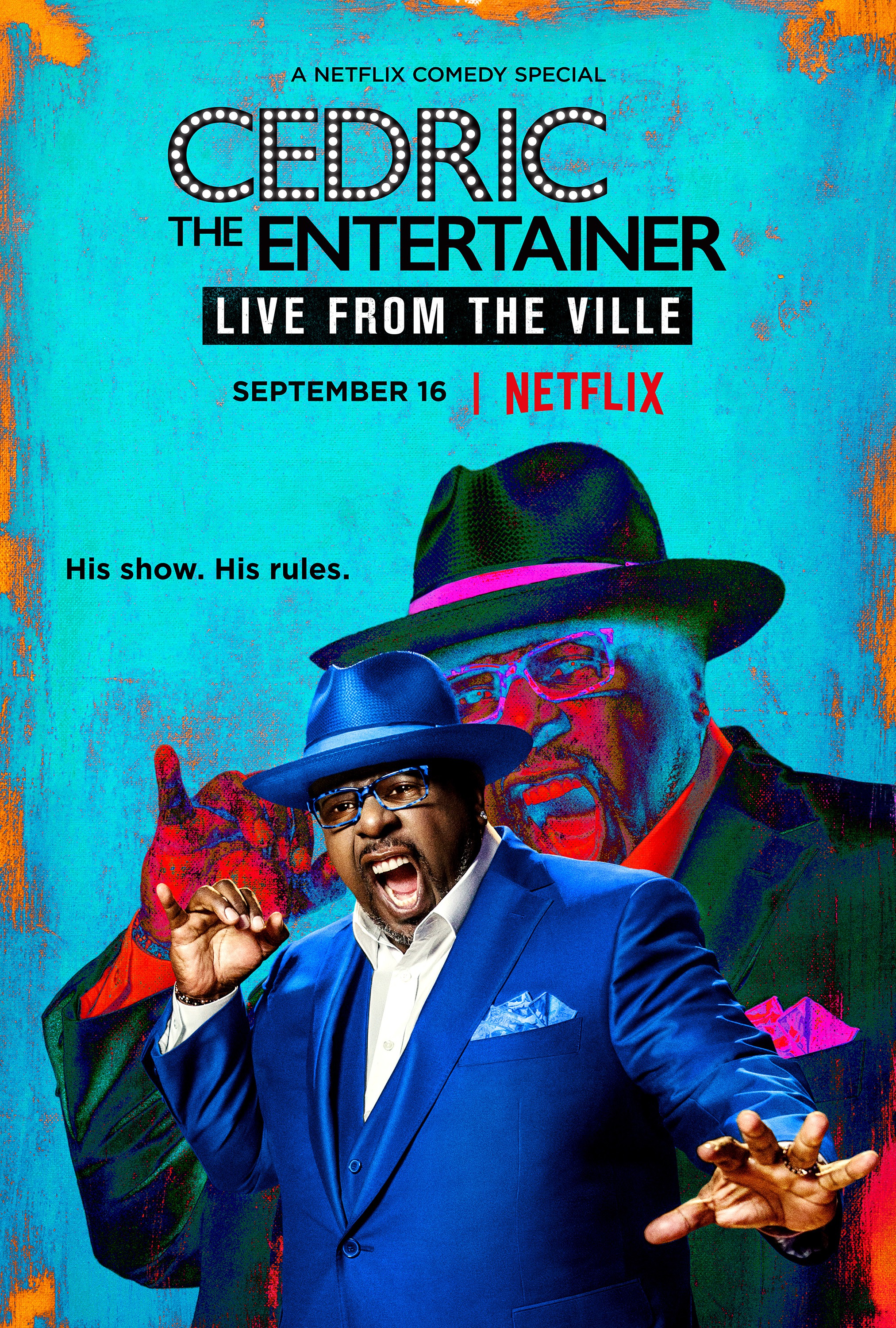 Mega Sized TV Poster Image for Cedric the Entertainer: Live from the Ville 