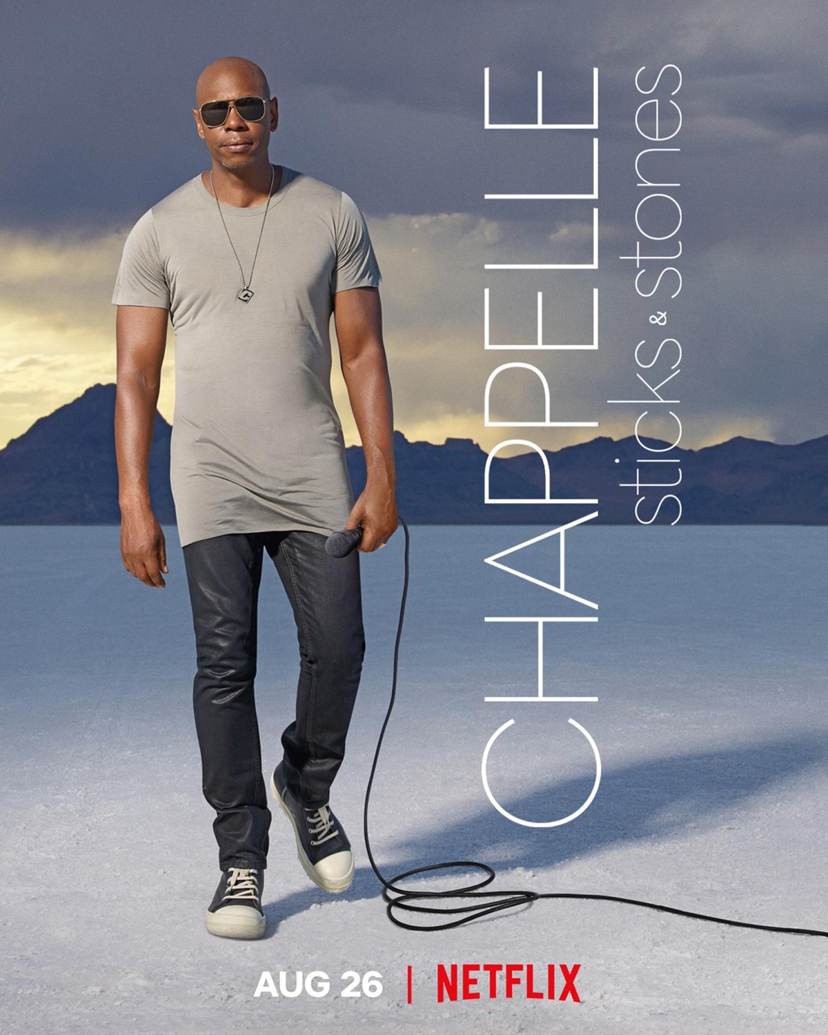 Extra Large TV Poster Image for Chappelle: Sticks & Stones 