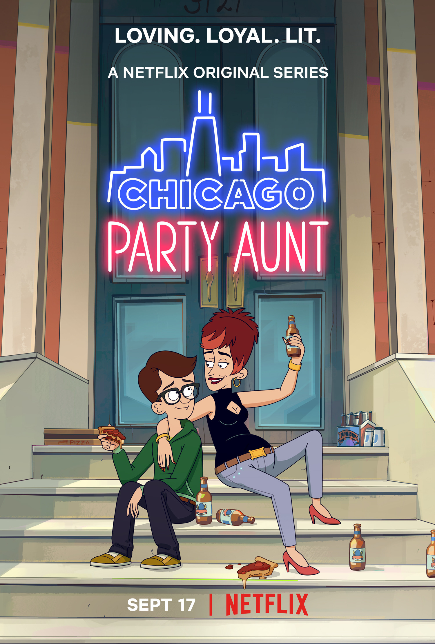 Mega Sized TV Poster Image for Chicago Party Aunt 