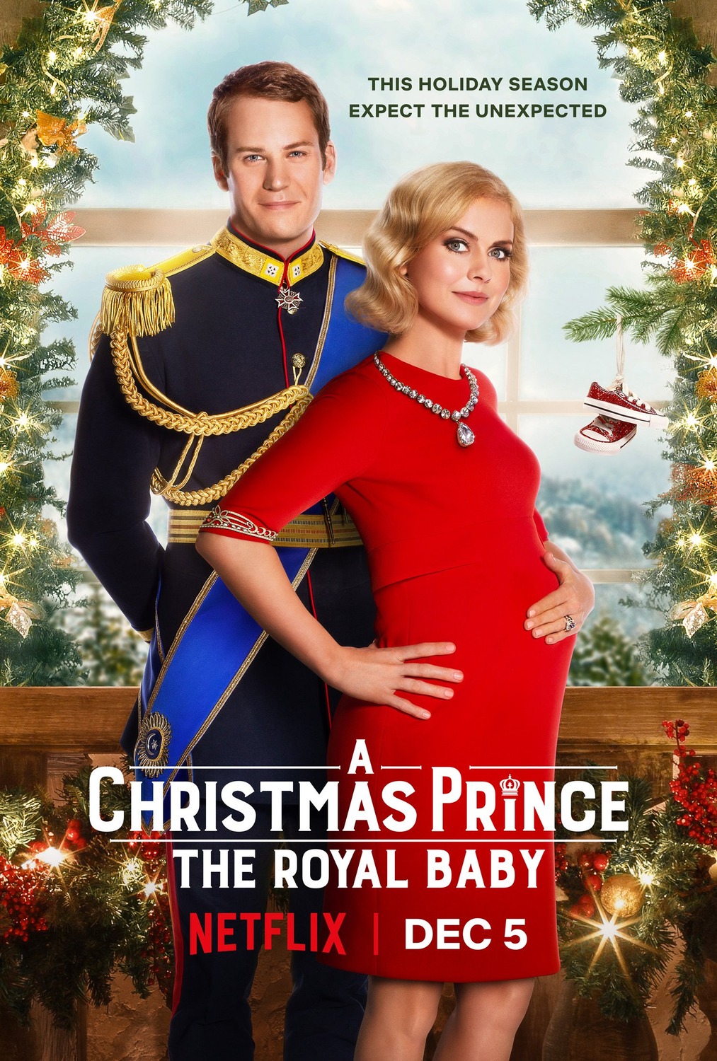 Extra Large TV Poster Image for A Christmas Prince: The Royal Baby 