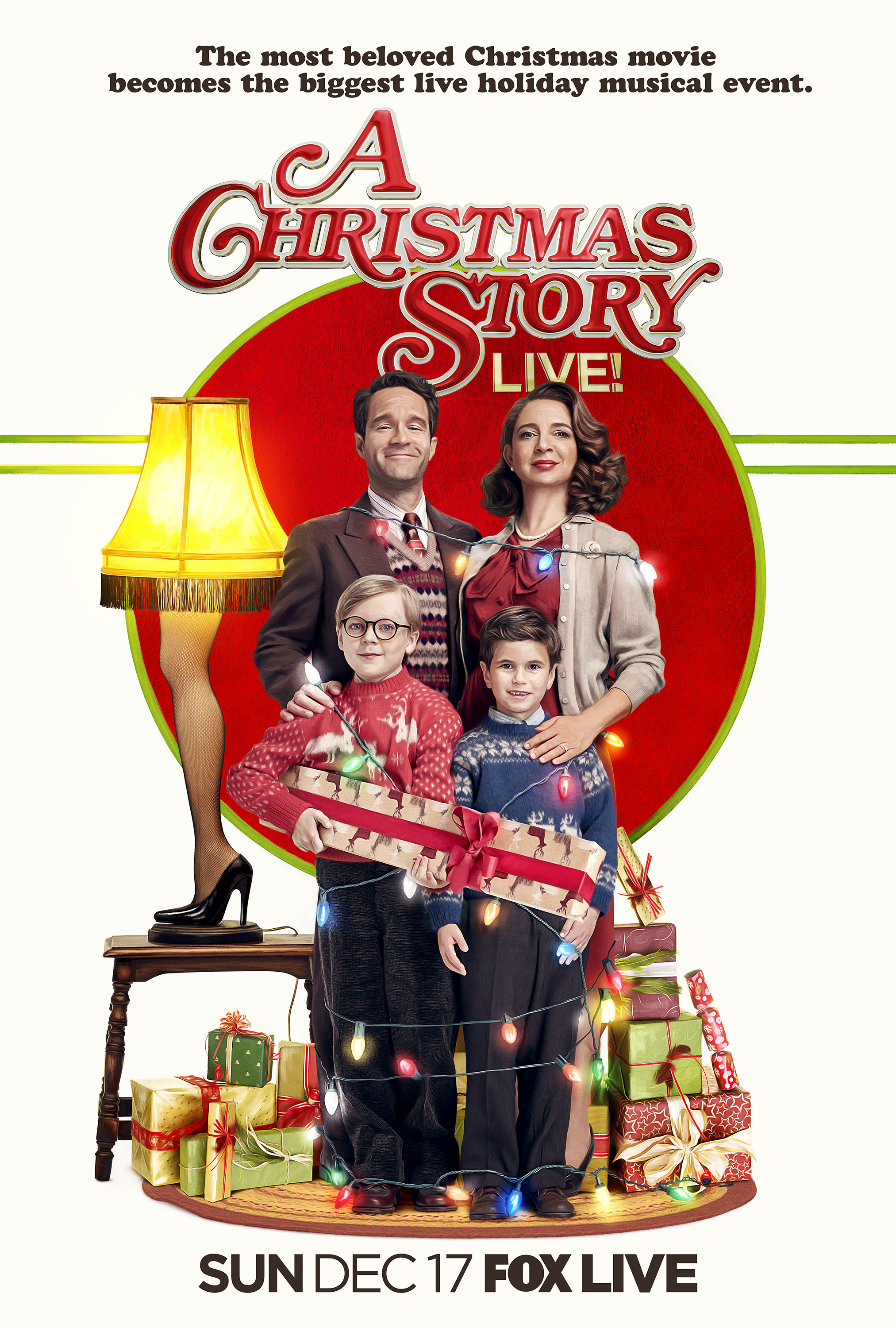 Mega Sized TV Poster Image for A Christmas Story Live! 