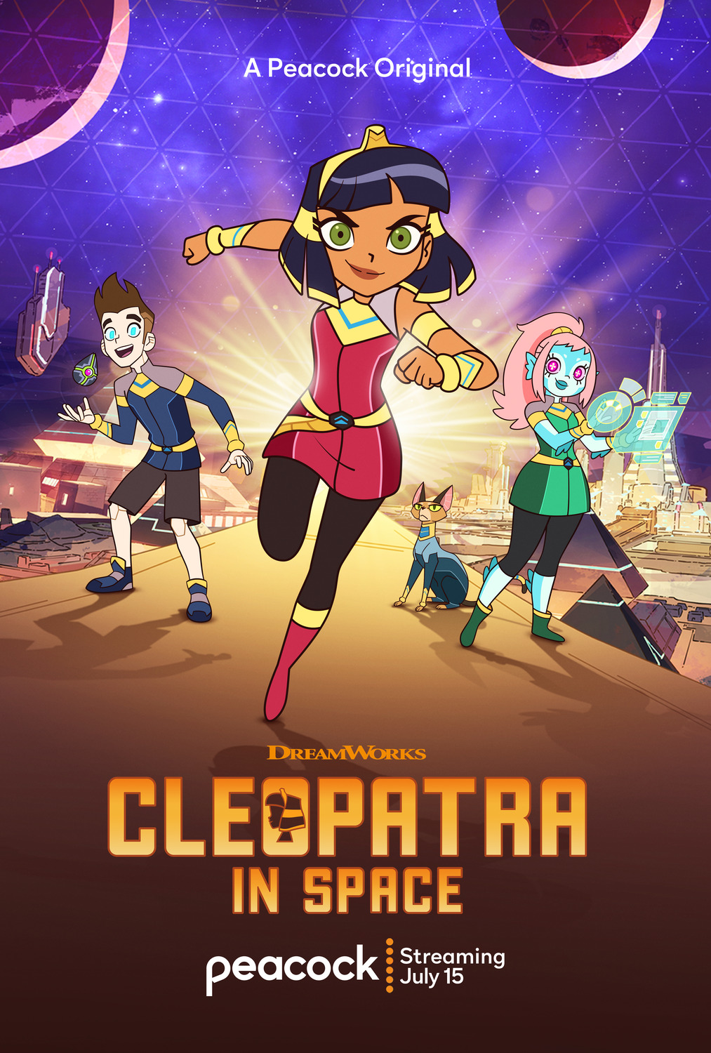 Extra Large TV Poster Image for Cleopatra in Space 