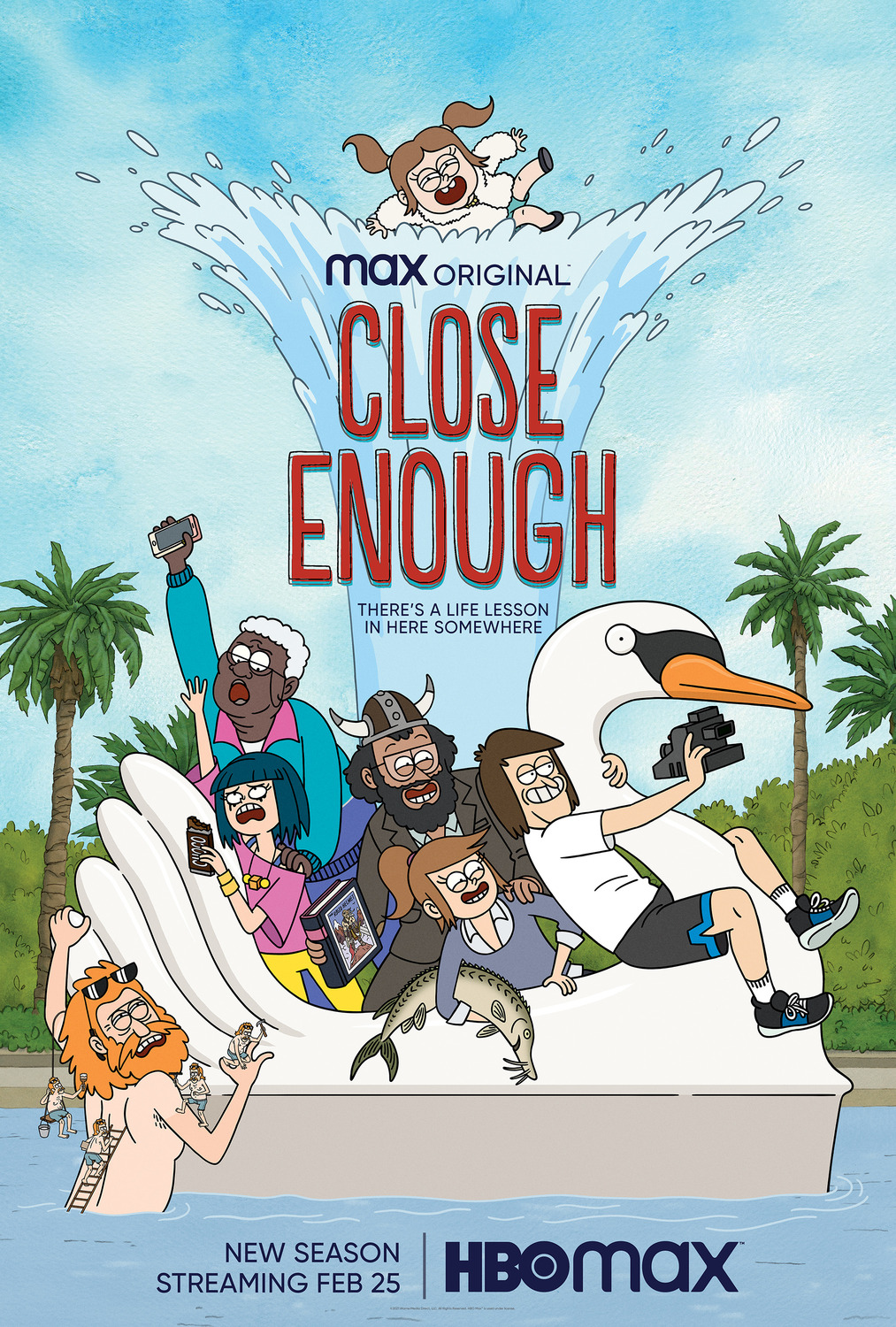Extra Large TV Poster Image for Close Enough (#2 of 3)