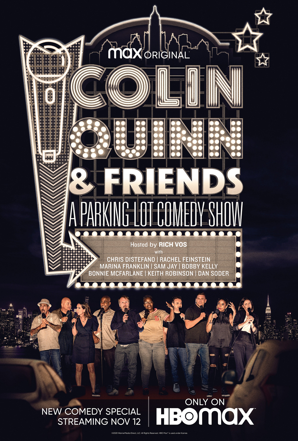 Extra Large TV Poster Image for Colin Quinn & Friends: A Parking Lot Comedy Show 
