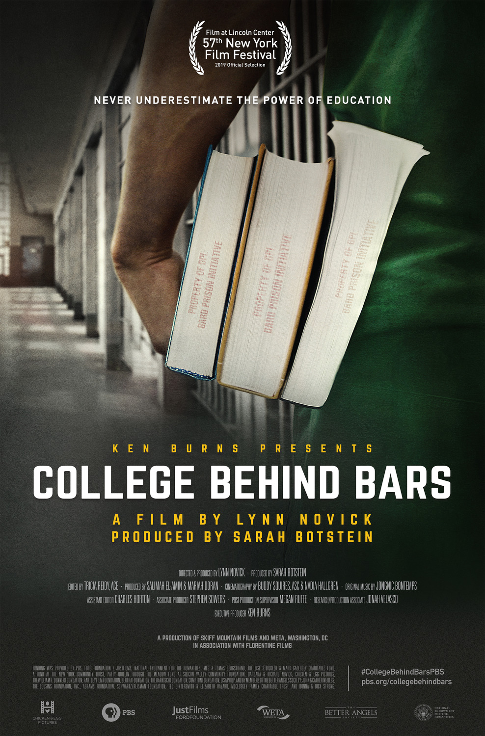 Extra Large TV Poster Image for College Behind Bars 