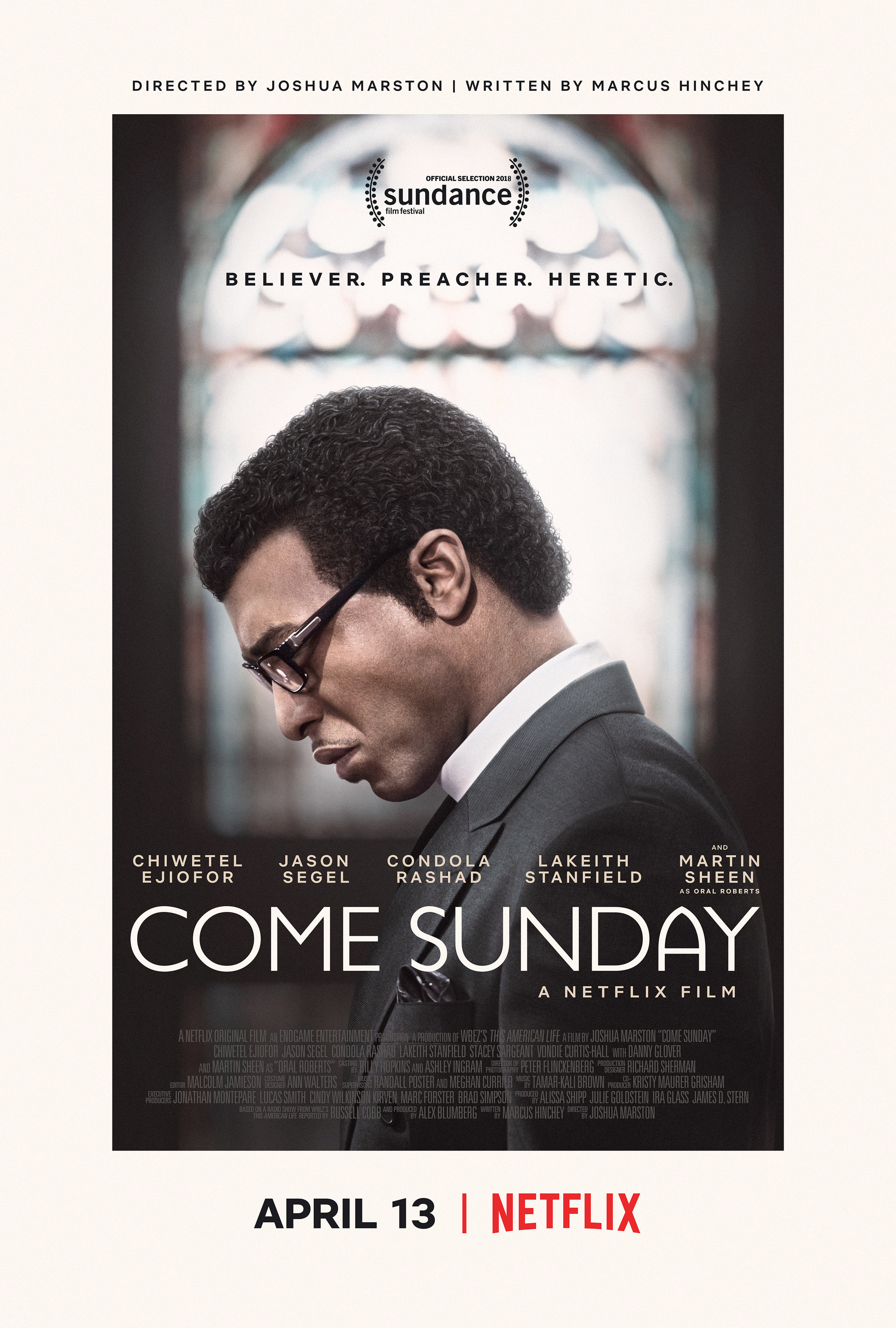 Mega Sized TV Poster Image for Come Sunday (#1 of 2)