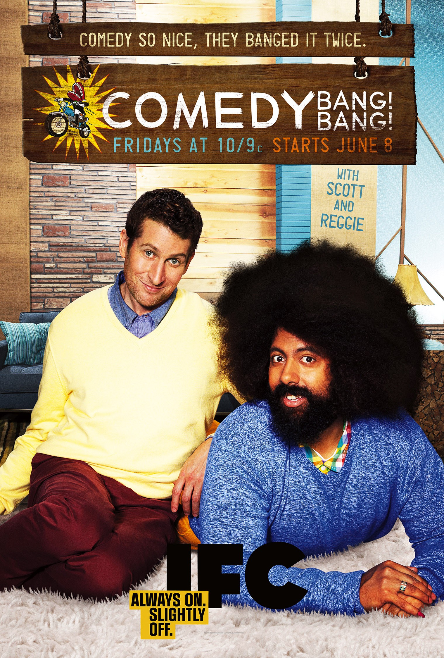 Mega Sized TV Poster Image for Comedy Bang! Bang! (#2 of 8)