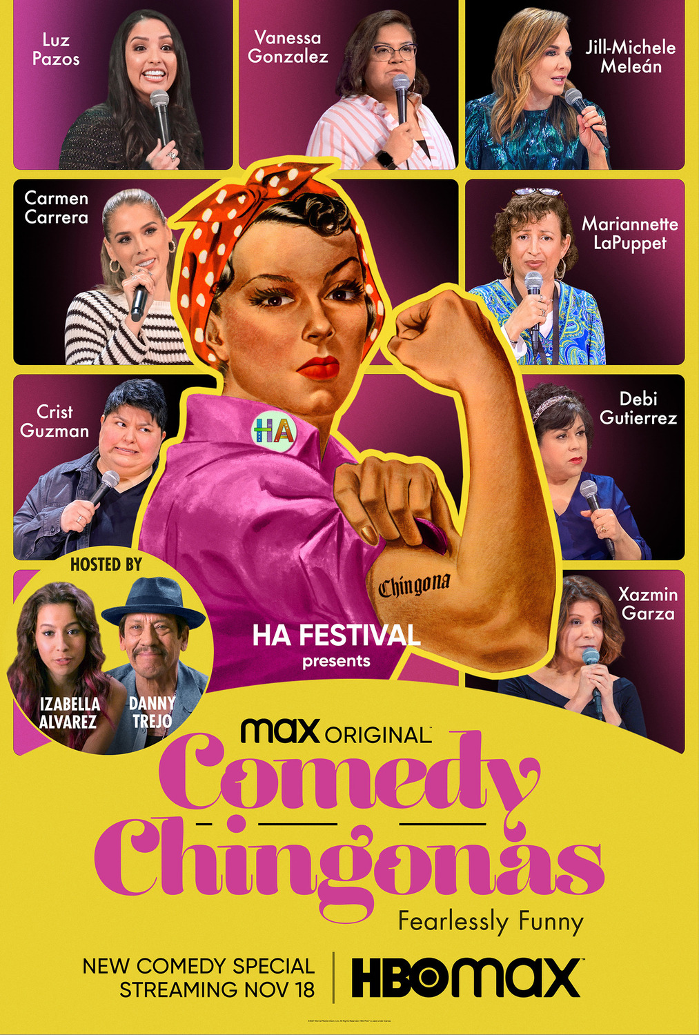 Extra Large TV Poster Image for Comedy Chingonas 