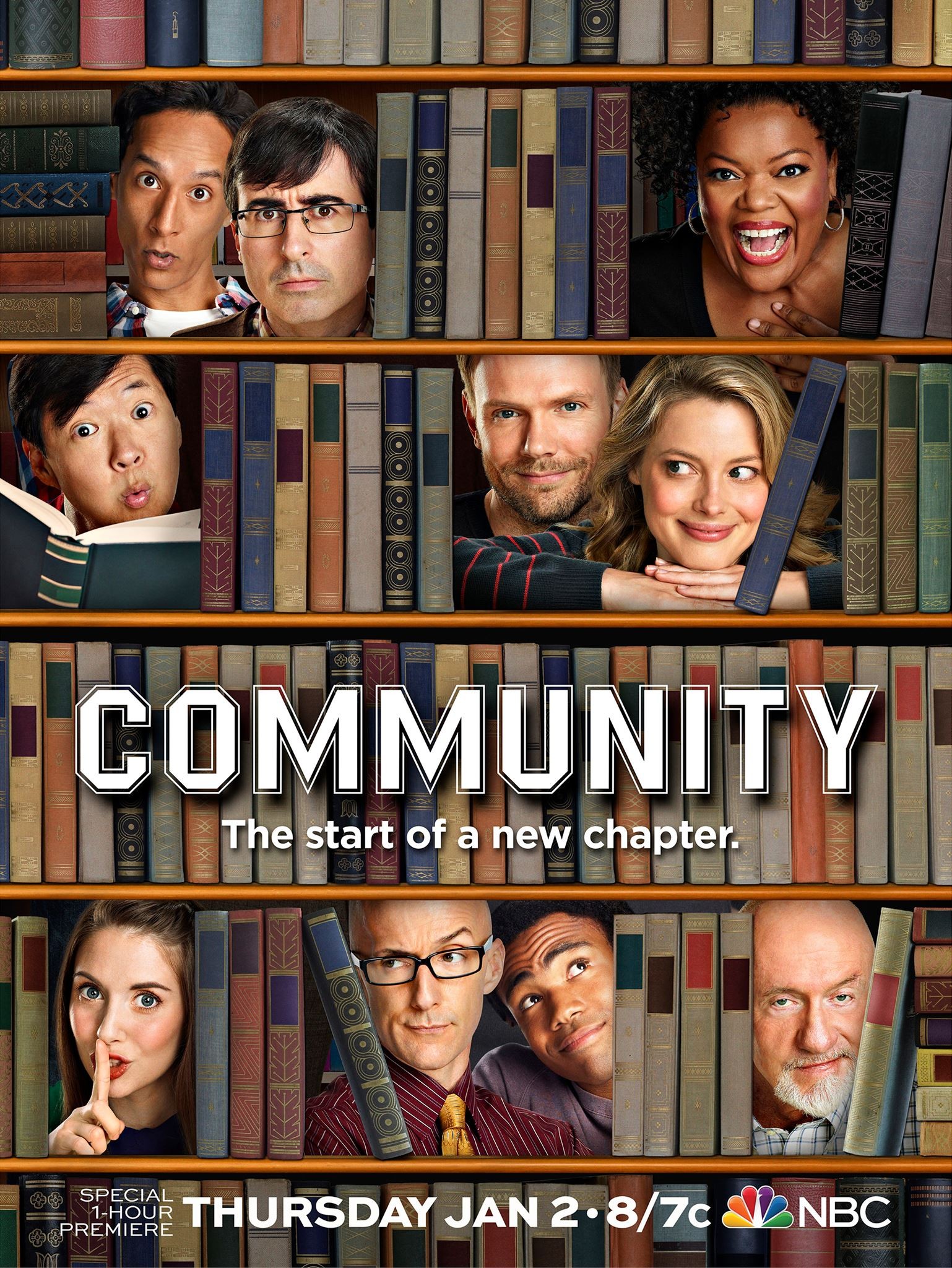 Mega Sized TV Poster Image for Community (#3 of 10)