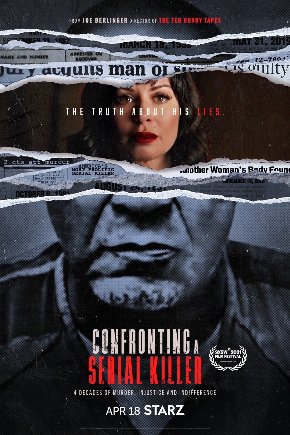 Extra Large TV Poster Image for Confronting A Serial Killer 