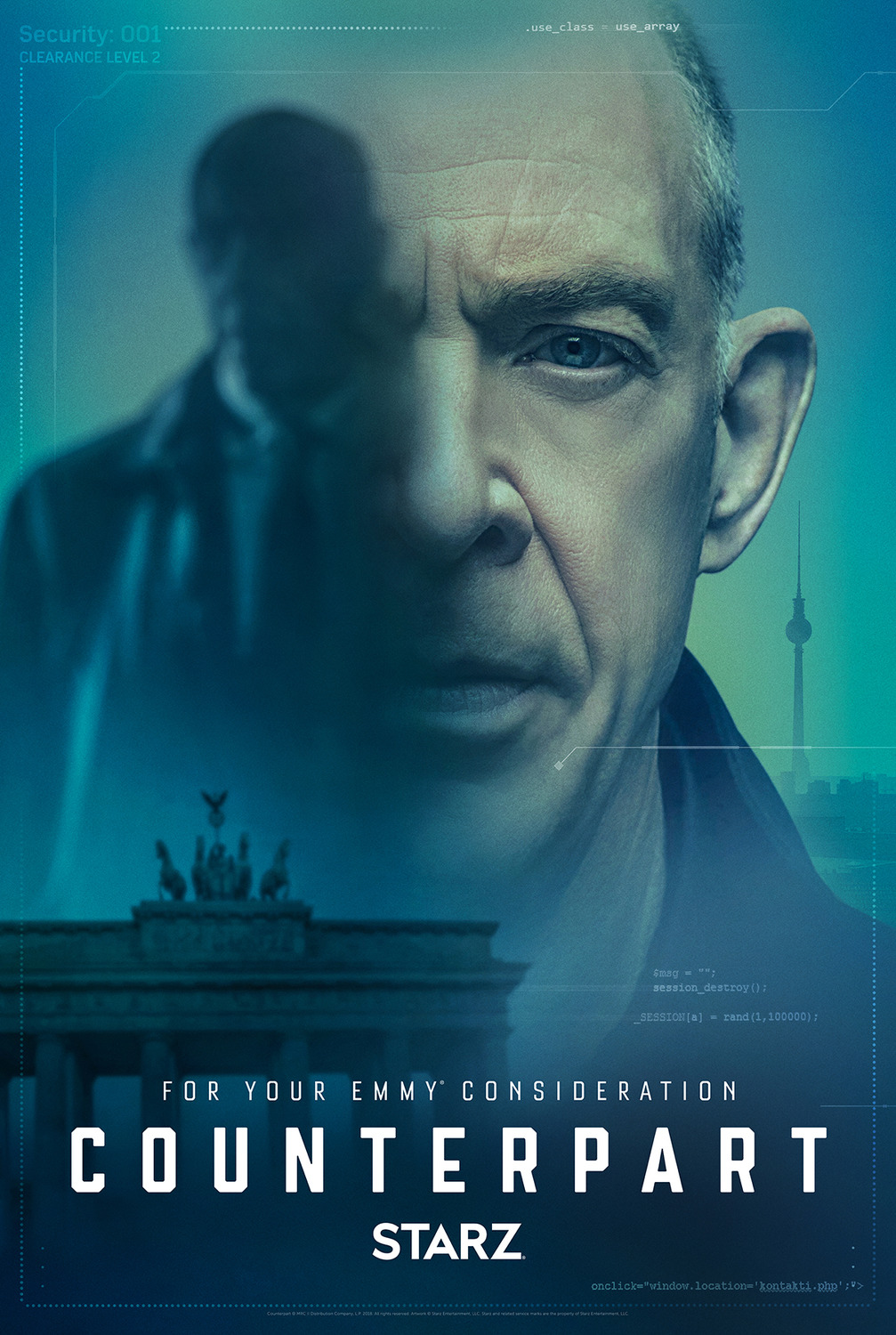 Extra Large TV Poster Image for Counterpart (#3 of 4)