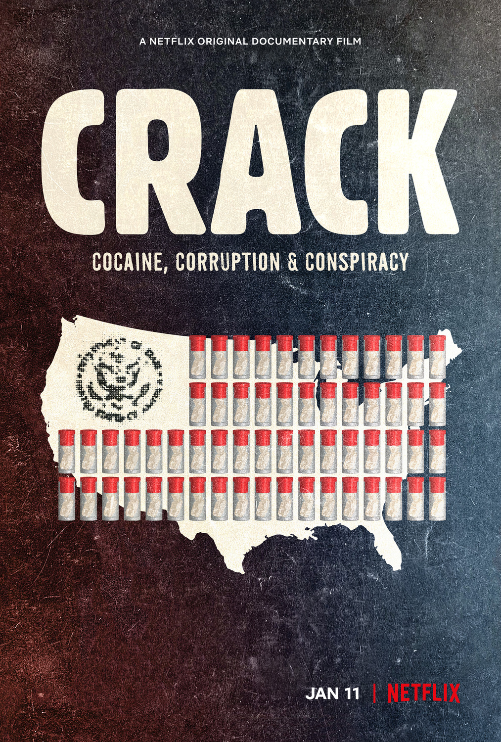 Extra Large TV Poster Image for Crack: Cocaine, Corruption &  Conspiracy 