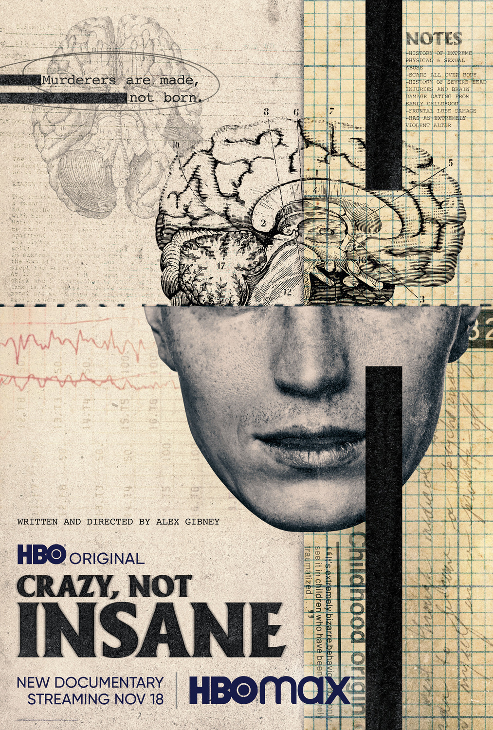 Extra Large TV Poster Image for Crazy, Not Insane 