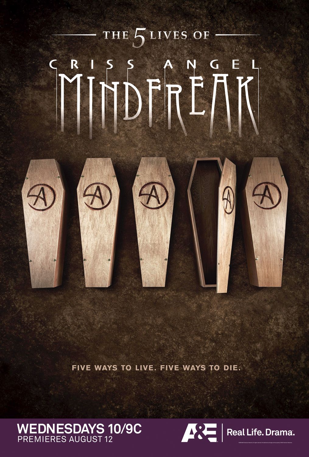 Extra Large TV Poster Image for Criss Angel Mindfreak (#2 of 2)