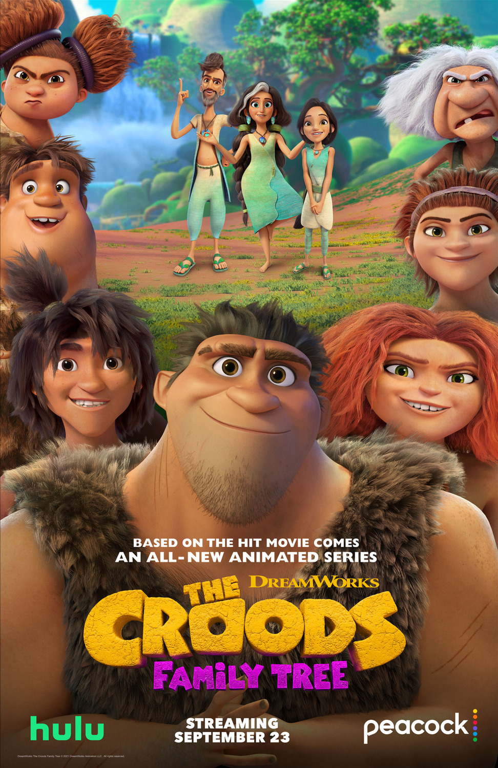Extra Large TV Poster Image for The Croods: Family Tree 