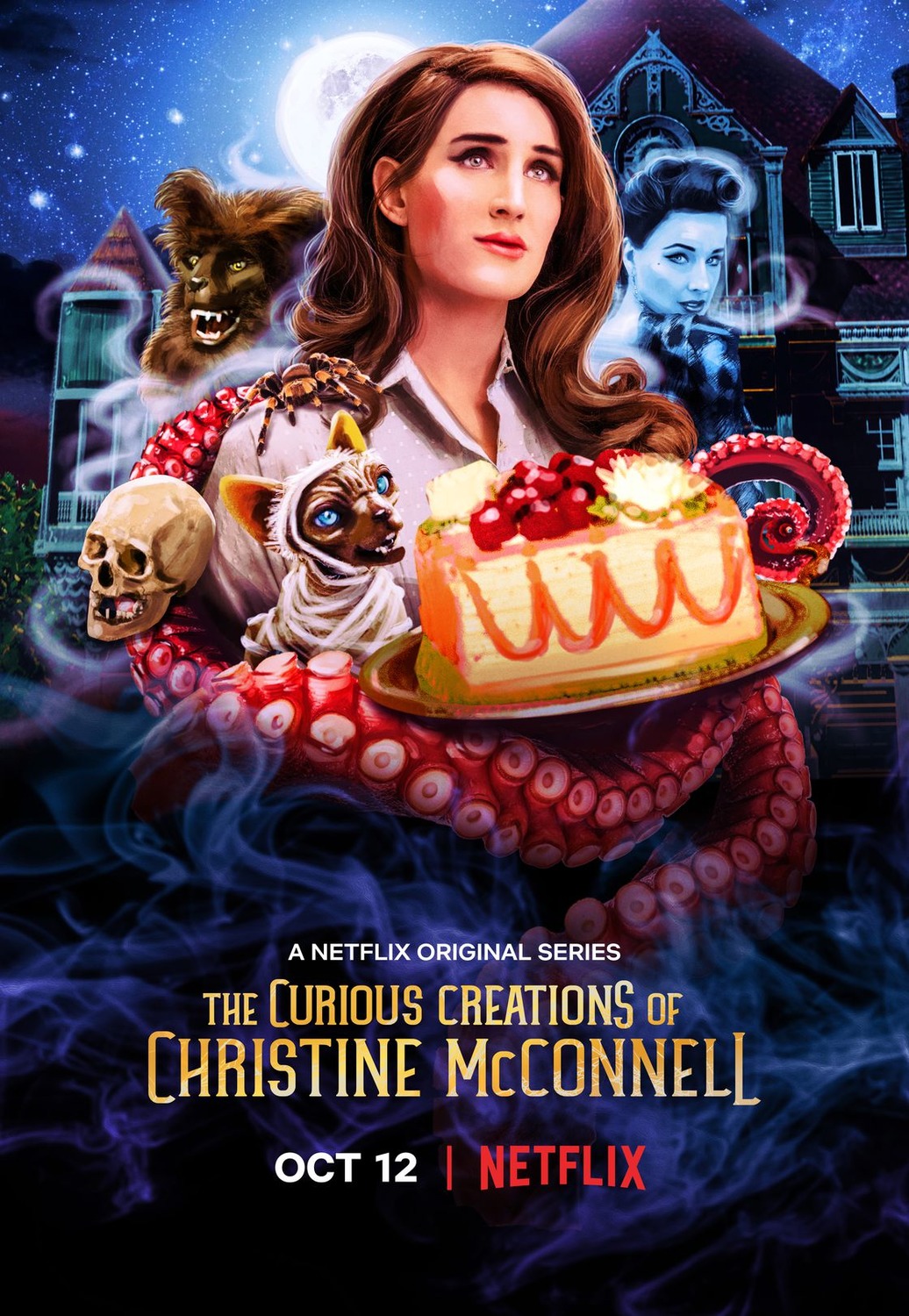 Extra Large TV Poster Image for The Curious Creations of Christine McConnell 