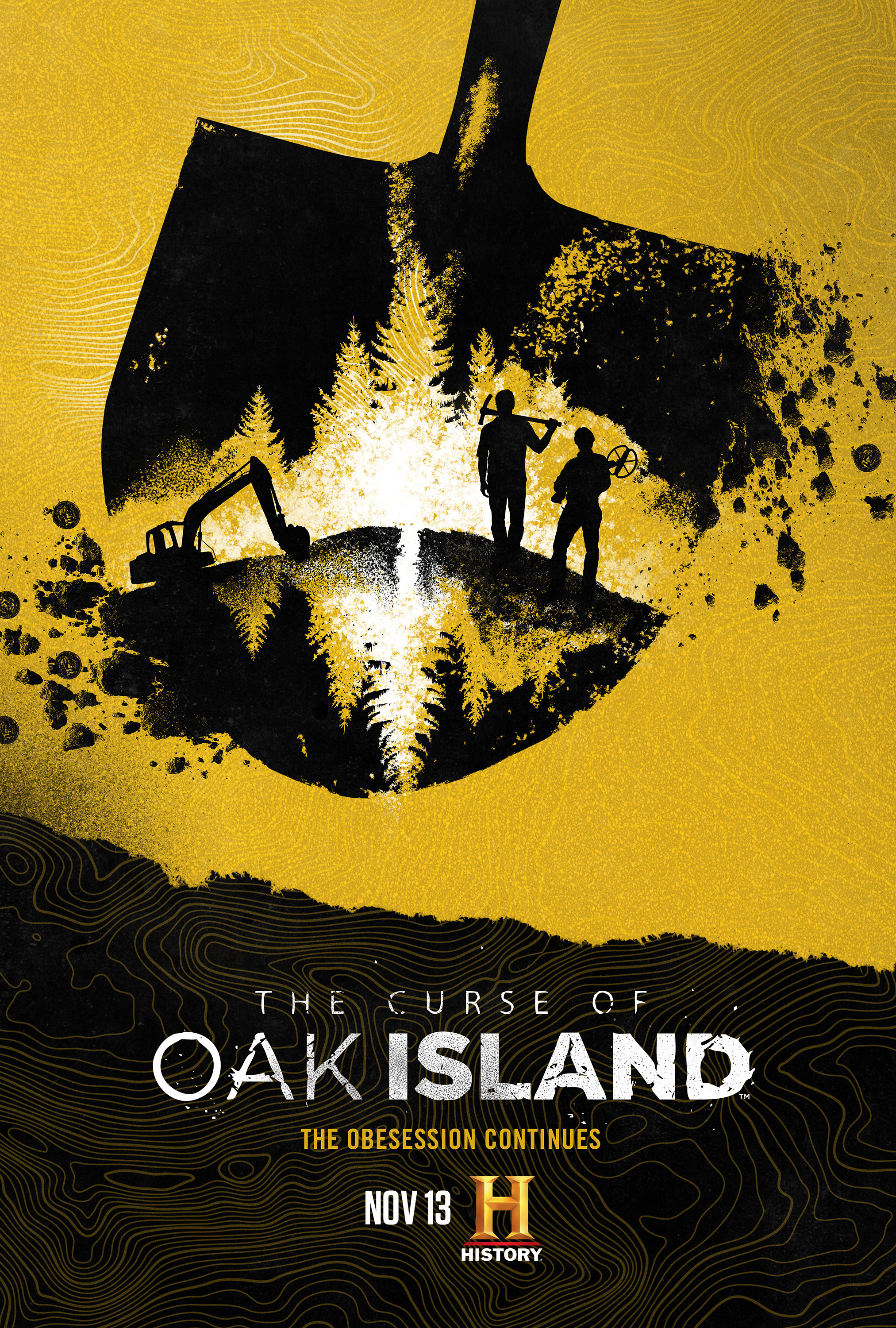 Mega Sized TV Poster Image for The Curse of Oak Island (#2 of 7)