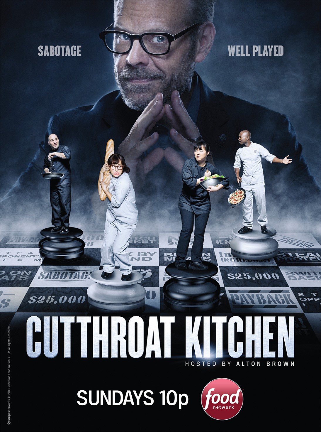 Extra Large TV Poster Image for Cutthroat Kitchen (#1 of 2)