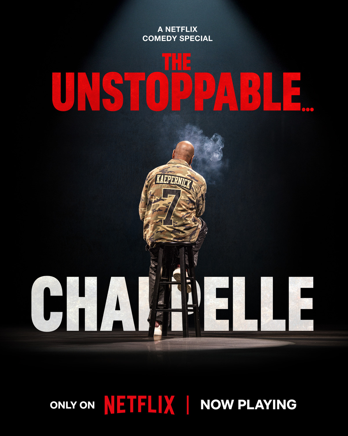 Extra Large TV Poster Image for Dave Chappelle: The Unstoppable (#2 of 2)