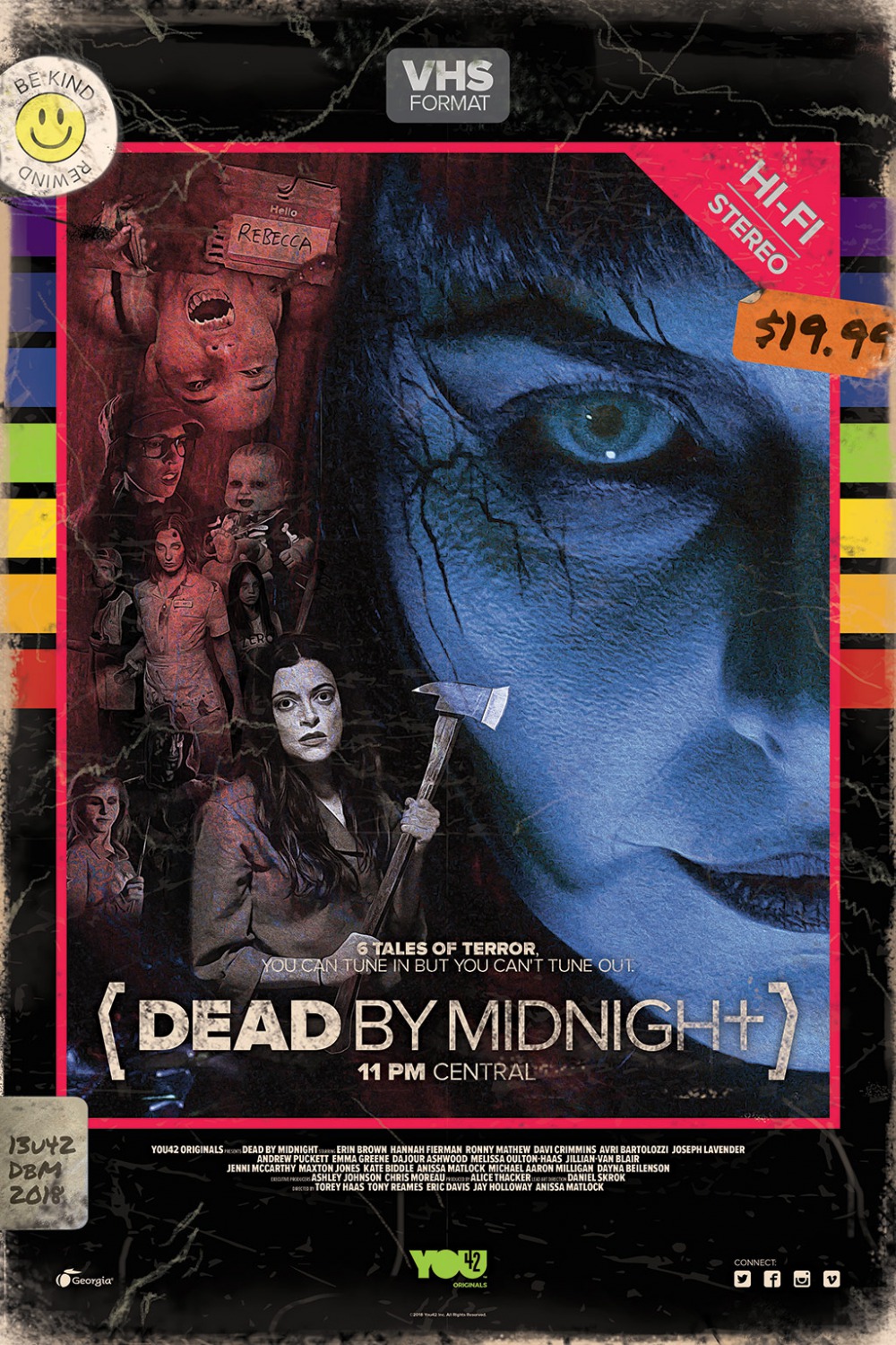 Extra Large TV Poster Image for Dead by Midnight (11pm Central) 