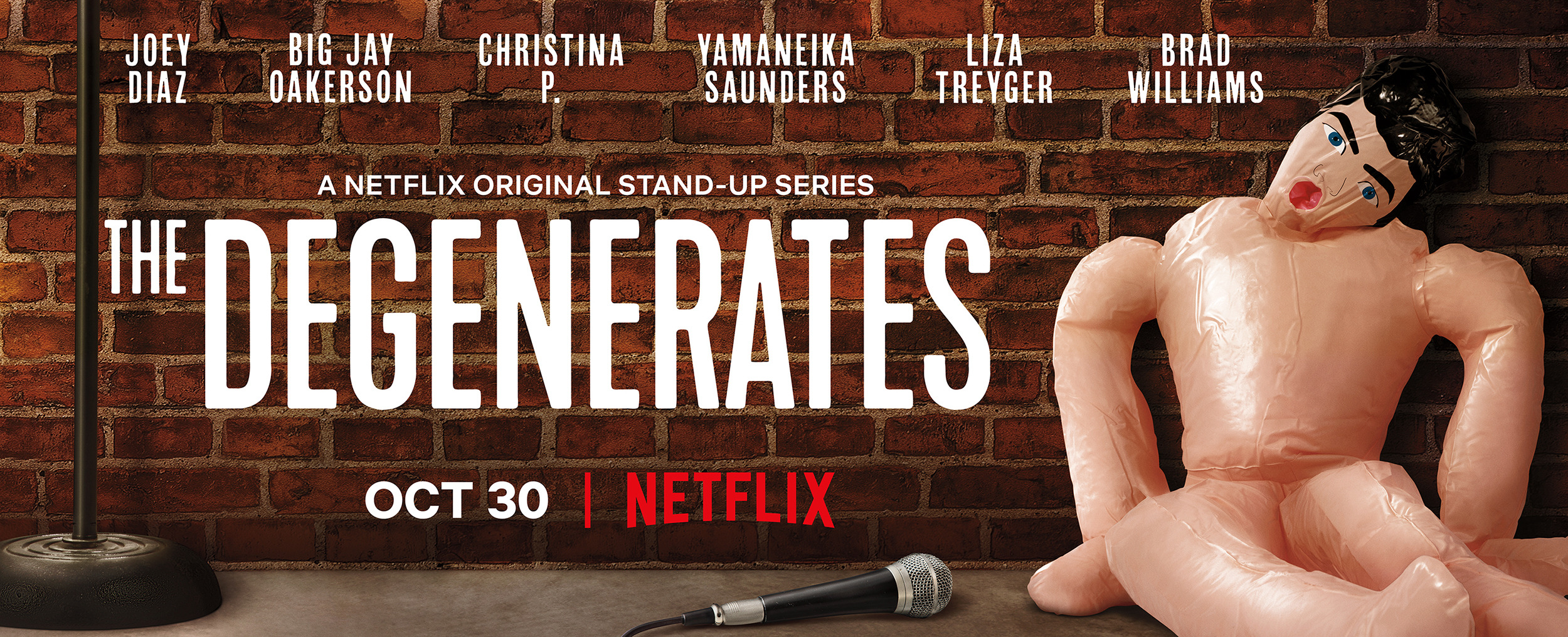 Mega Sized TV Poster Image for The Degenerates 