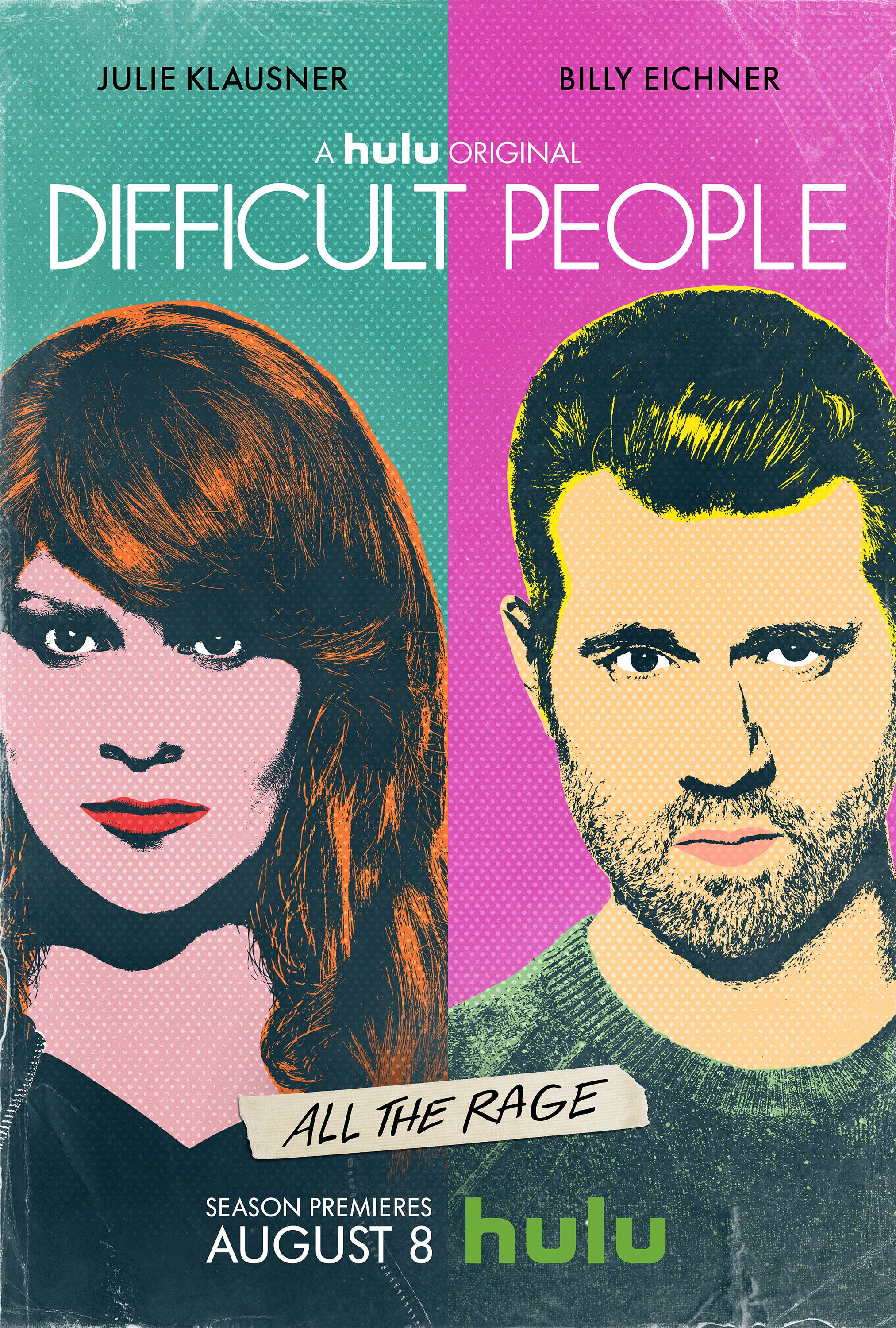 Mega Sized TV Poster Image for Difficult People (#3 of 3)