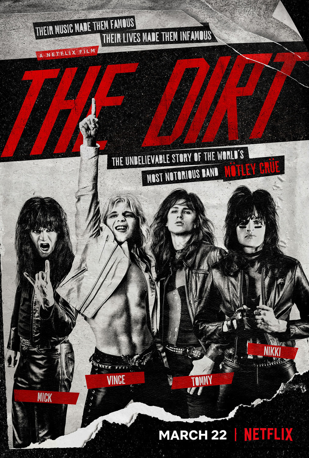 Extra Large TV Poster Image for The Dirt 