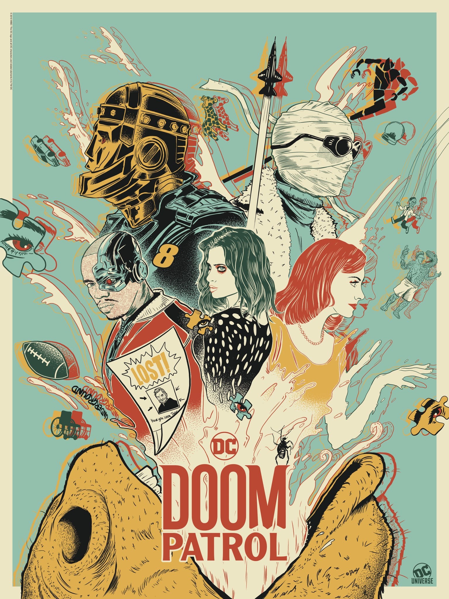 Mega Sized Movie Poster Image for Doom Patrol (#8 of 19)