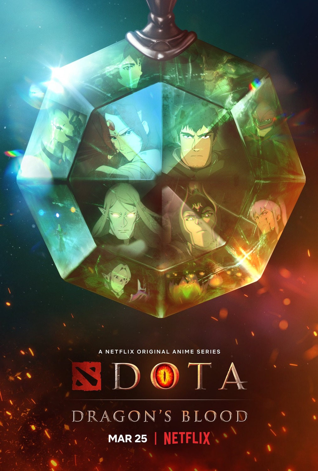 Extra Large Movie Poster Image for Dota: Dragon's Blood (#1 of 8)
