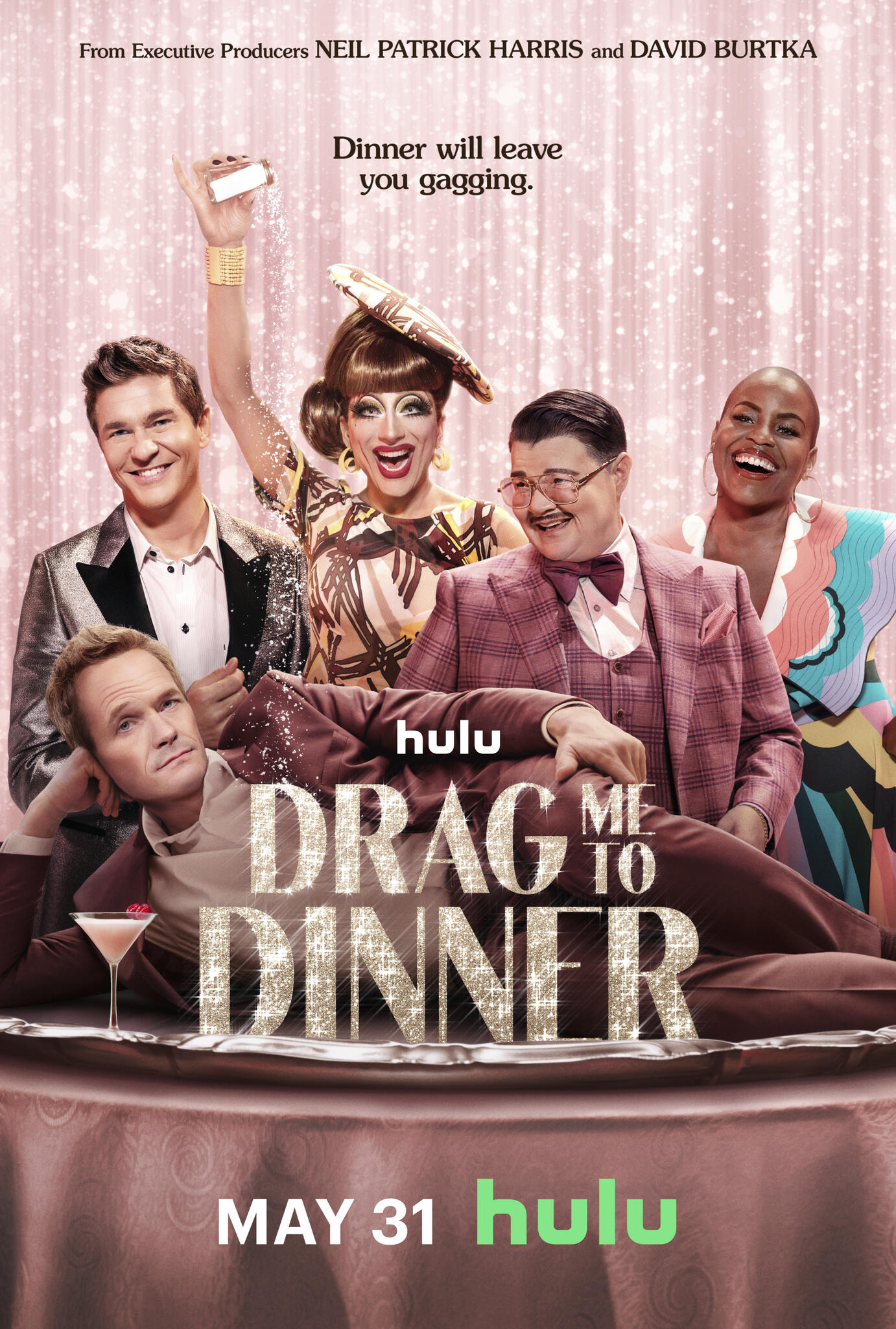 Mega Sized TV Poster Image for Drag Me to Dinner 