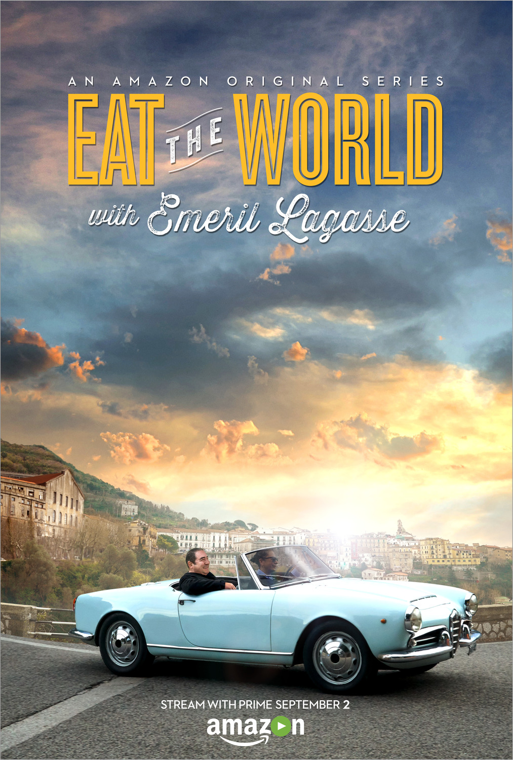 Extra Large TV Poster Image for Eat the World with Emeril Lagasse 