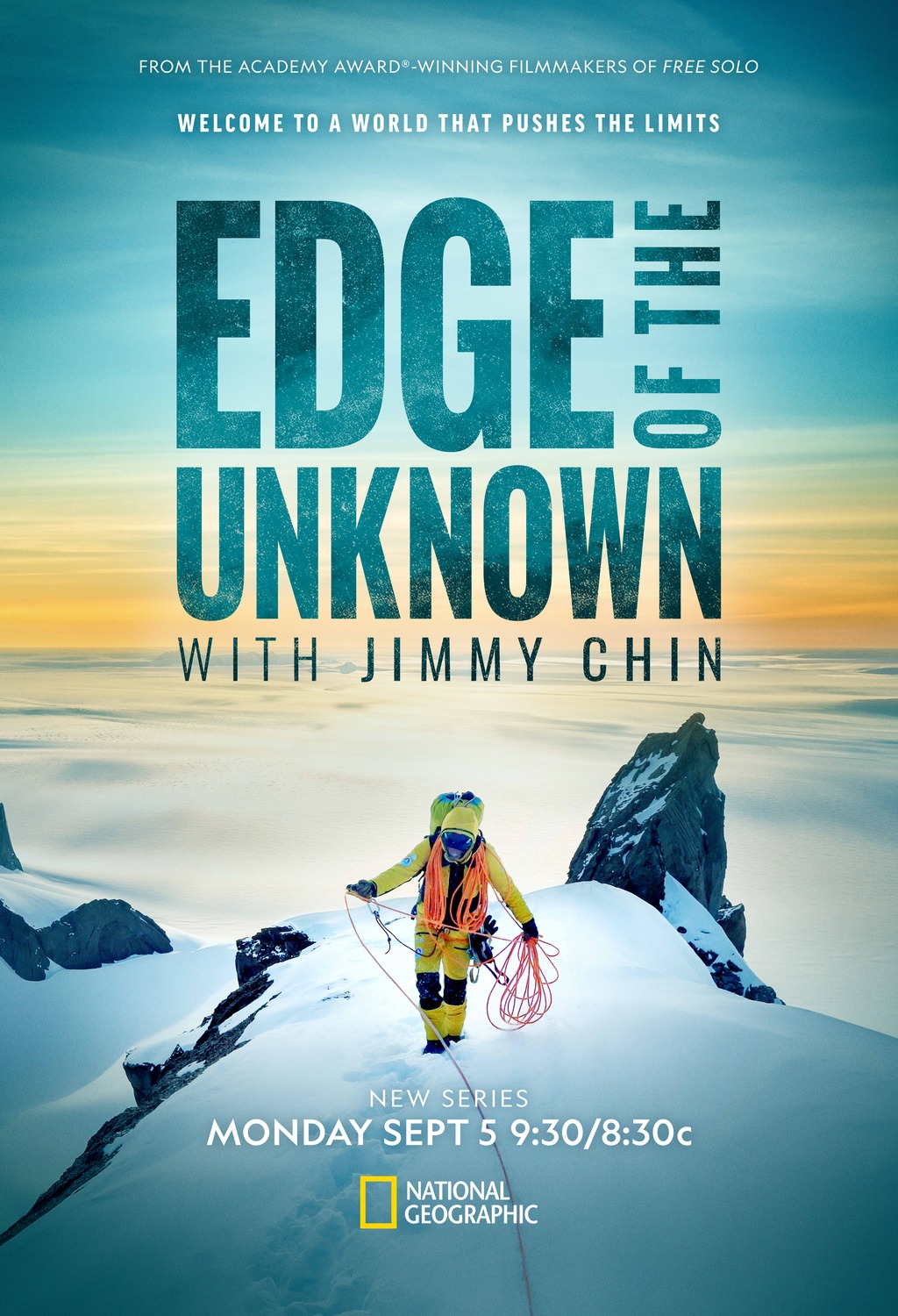 Extra Large TV Poster Image for Edge of the Unknown with Jimmy Chin 