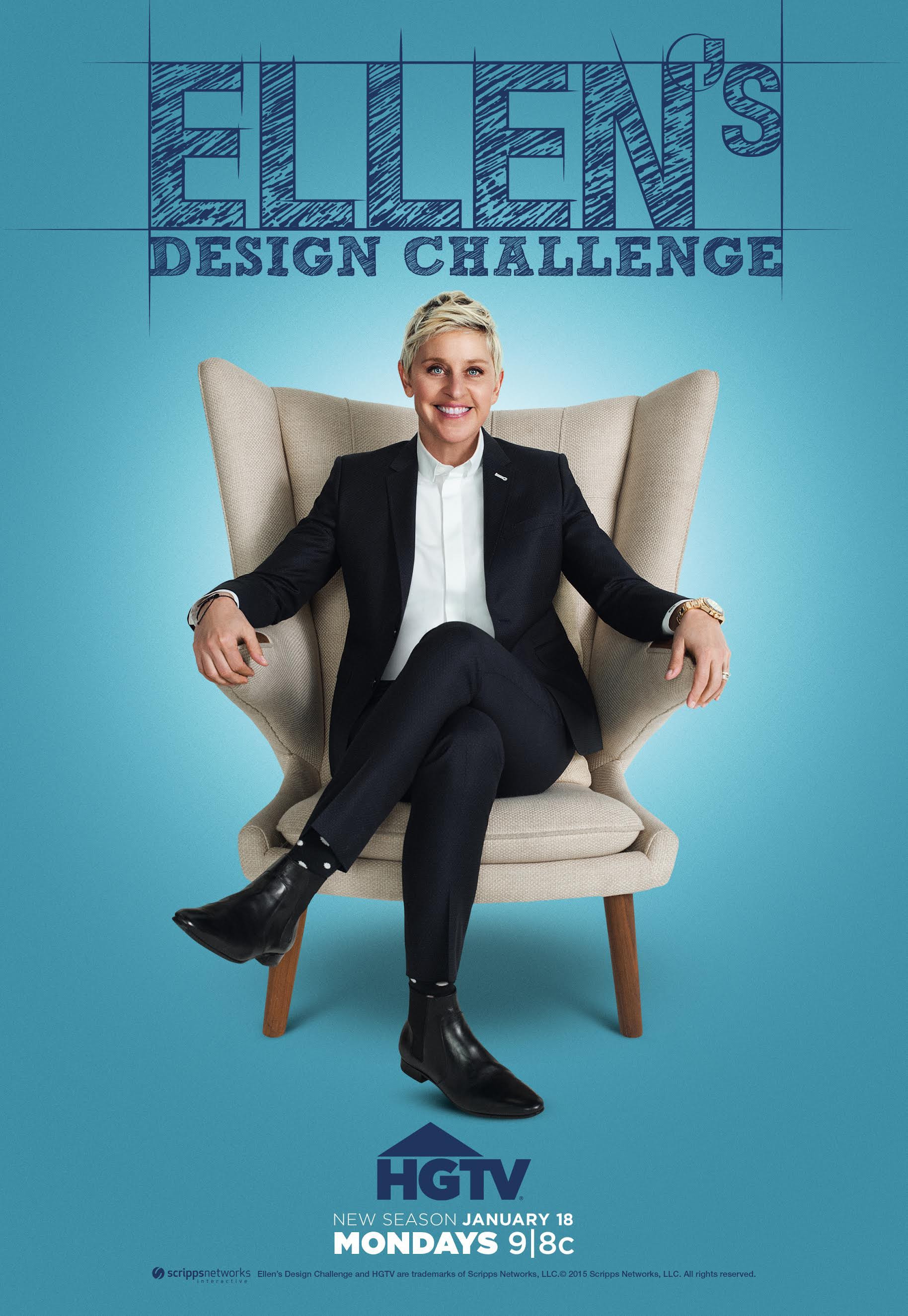 Mega Sized TV Poster Image for Ellen's Design Challenge (#2 of 2)