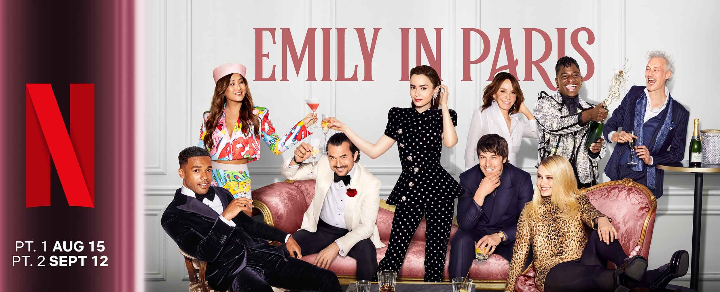 Mega Sized TV Poster Image for Emily in Paris (#30 of 33)