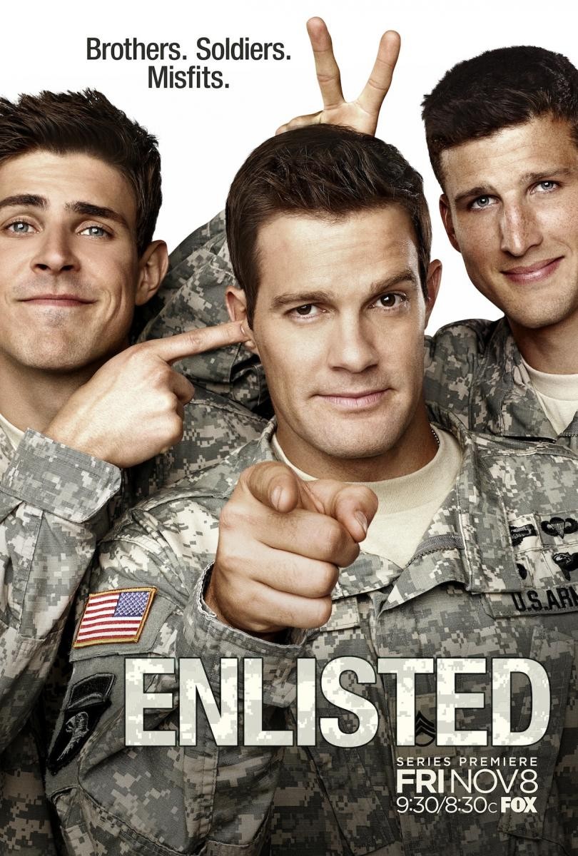 Extra Large TV Poster Image for Enlisted 