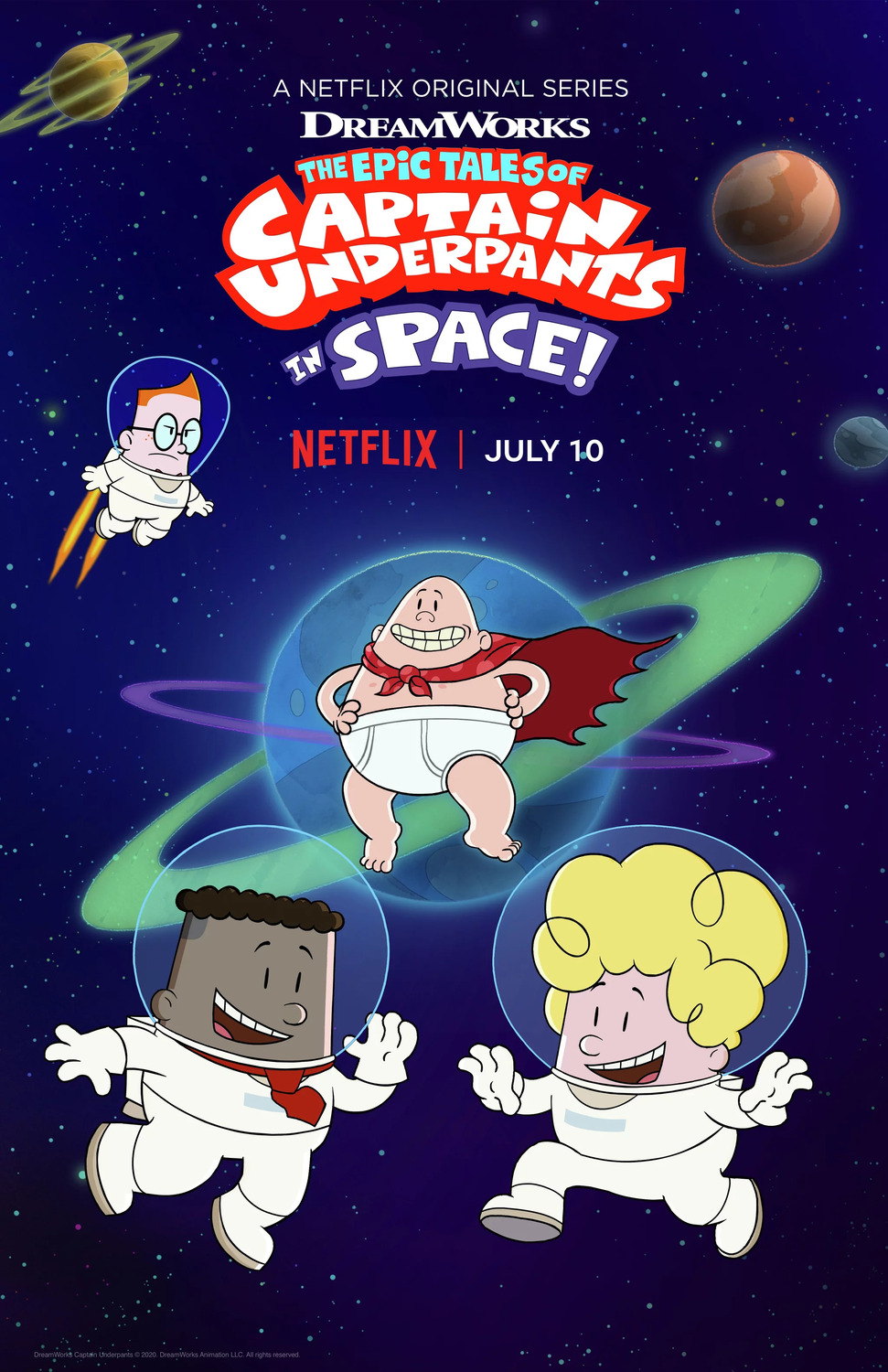 Extra Large TV Poster Image for The Epic Tales of Captain Underpants (#2 of 2)