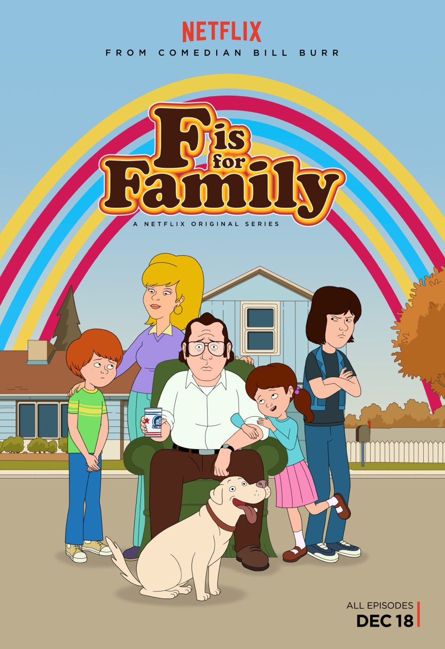 Extra Large TV Poster Image for F is for Family (#1 of 8)