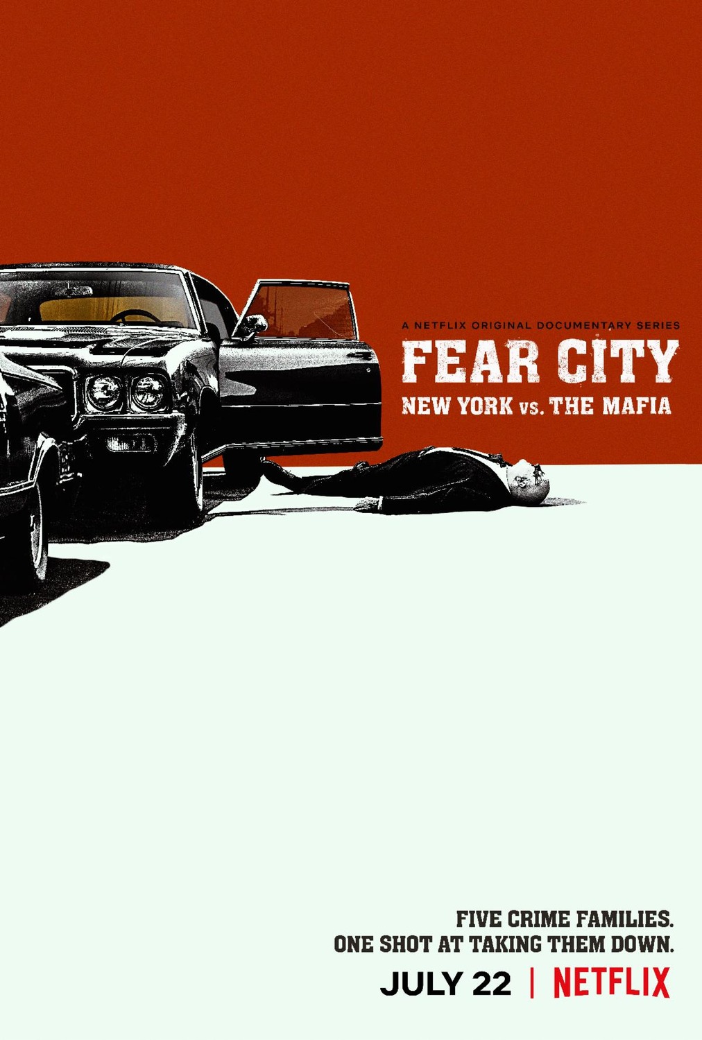 Extra Large TV Poster Image for Fear City: New York vs the Mafia 