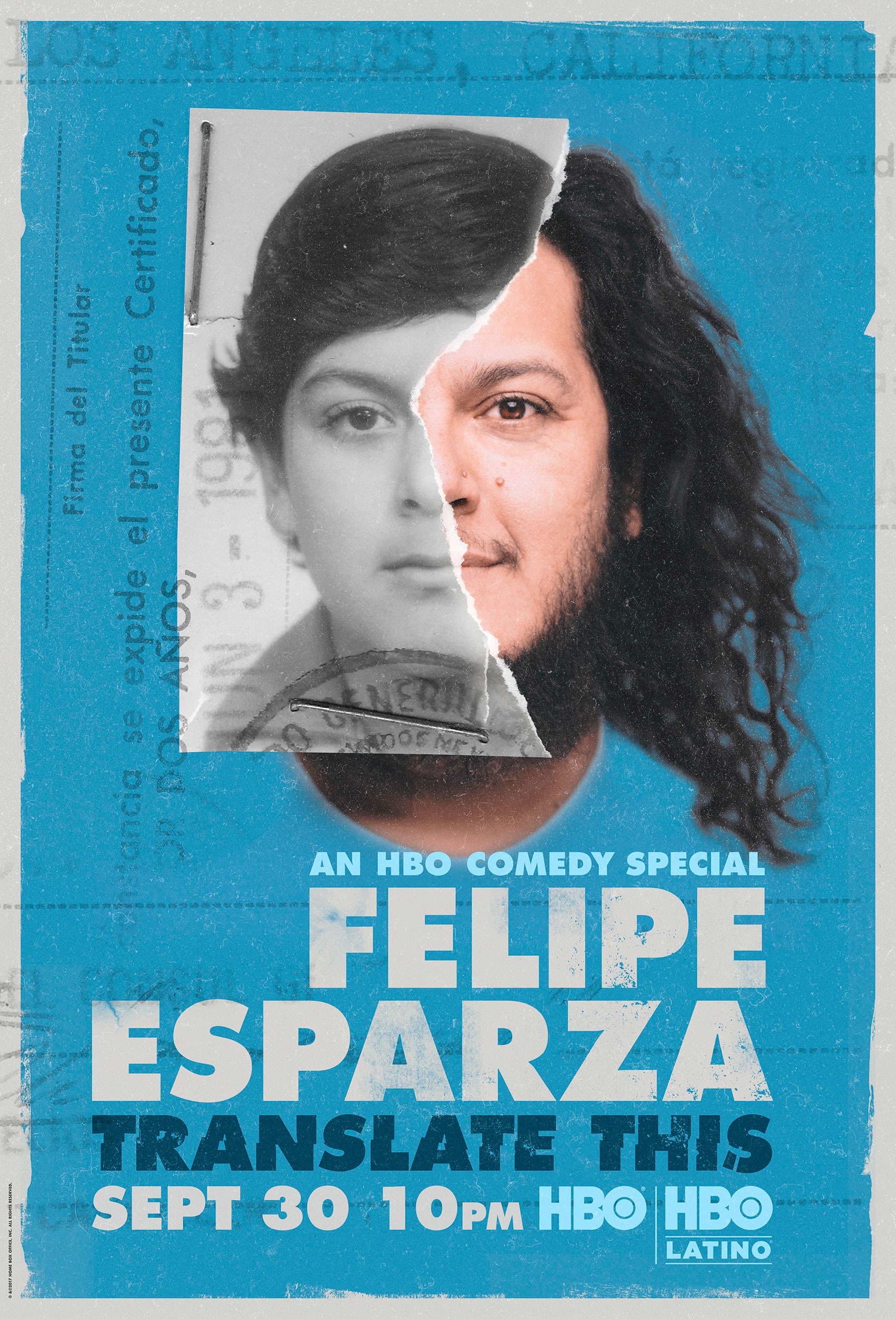 Mega Sized TV Poster Image for Felipe Esparza: Translate This 