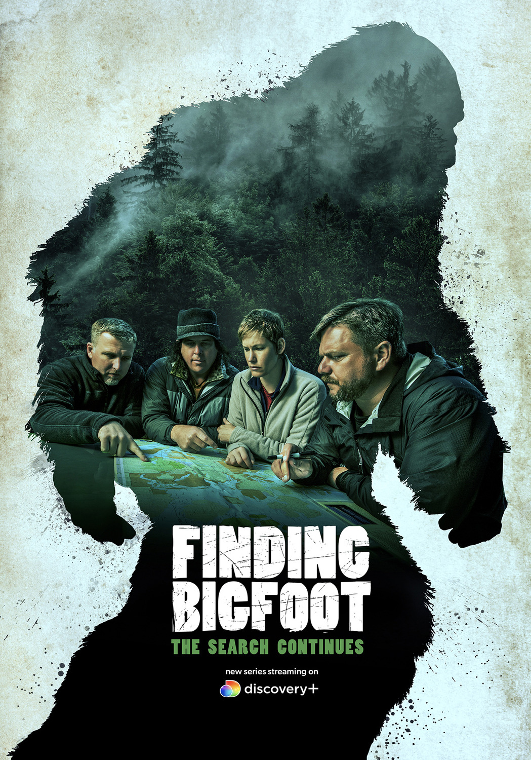 Extra Large TV Poster Image for Finding Bigfoot: The Search Continues 