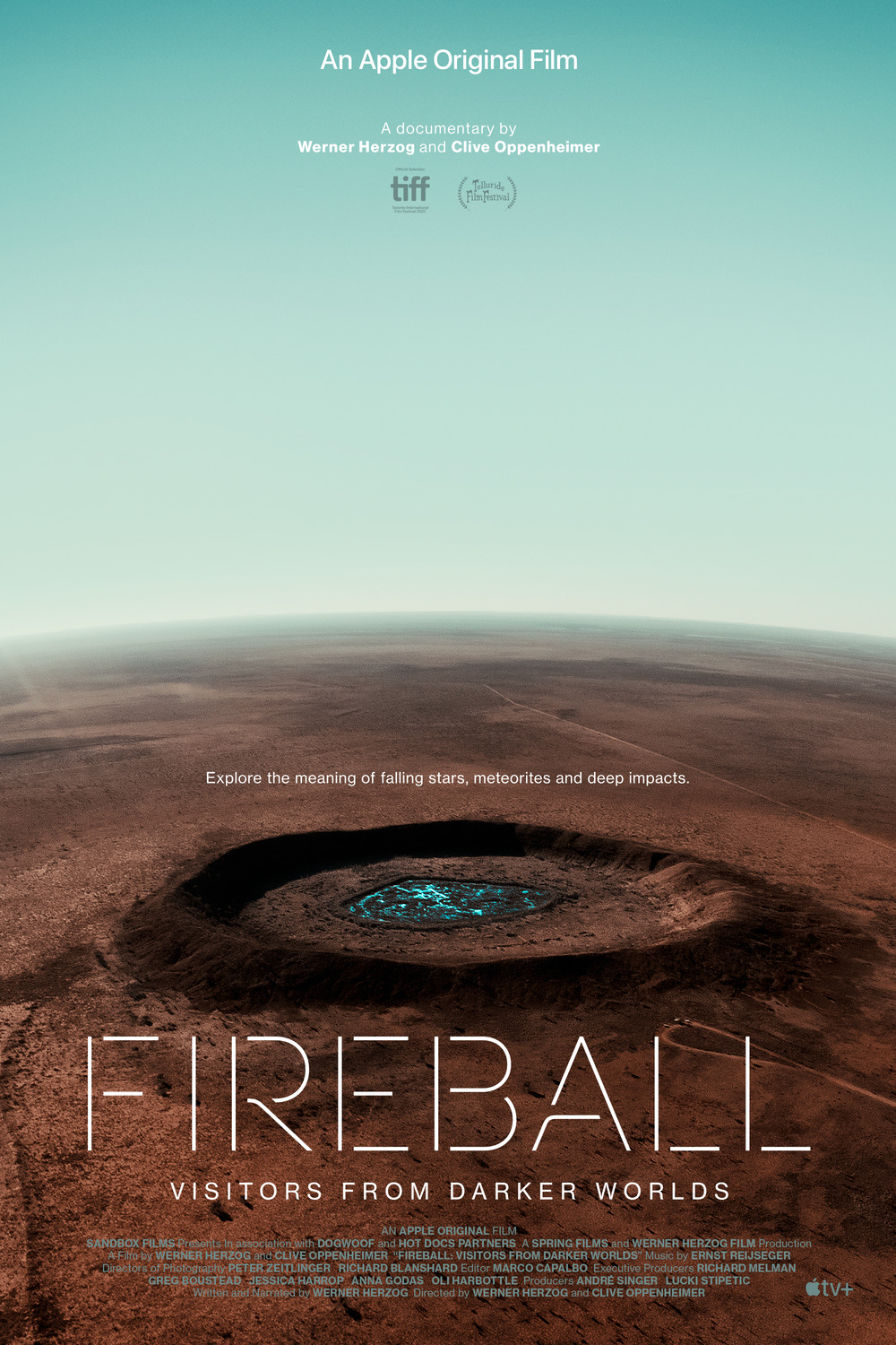Extra Large TV Poster Image for Fireball: Visitors from Darker Worlds 