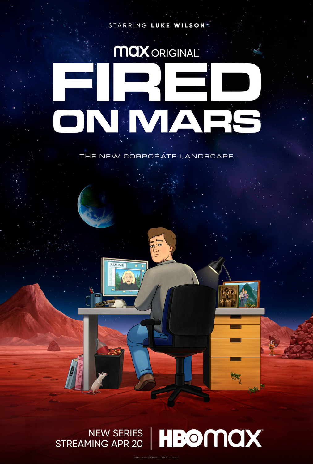 Extra Large TV Poster Image for Fired on Mars 