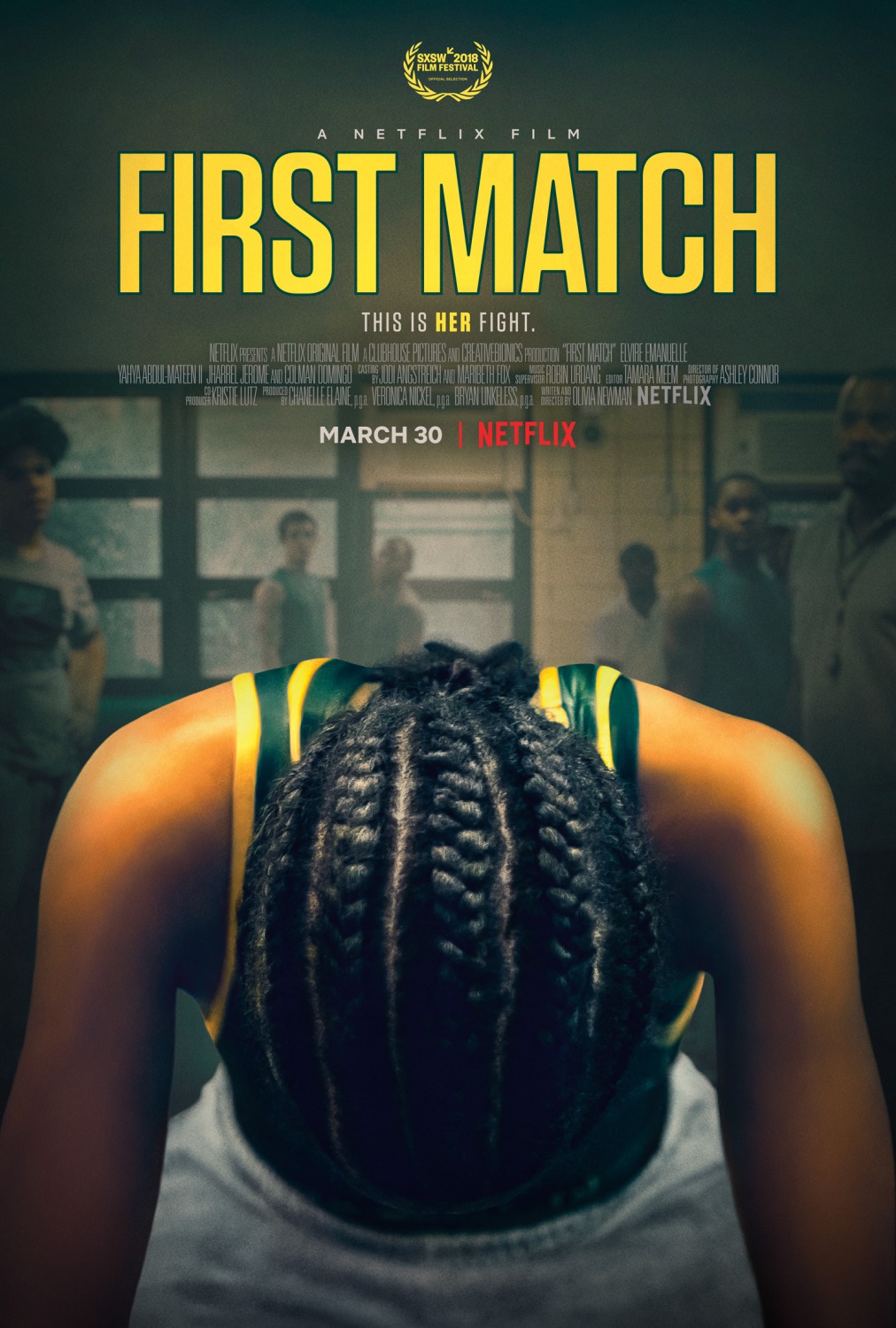 Extra Large TV Poster Image for First Match 